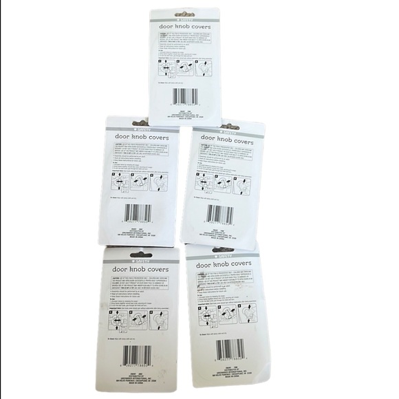 Angel Of Mine Baby Safety Door Knob Covers Lot Of 5 NEW - Picture 2 of 3